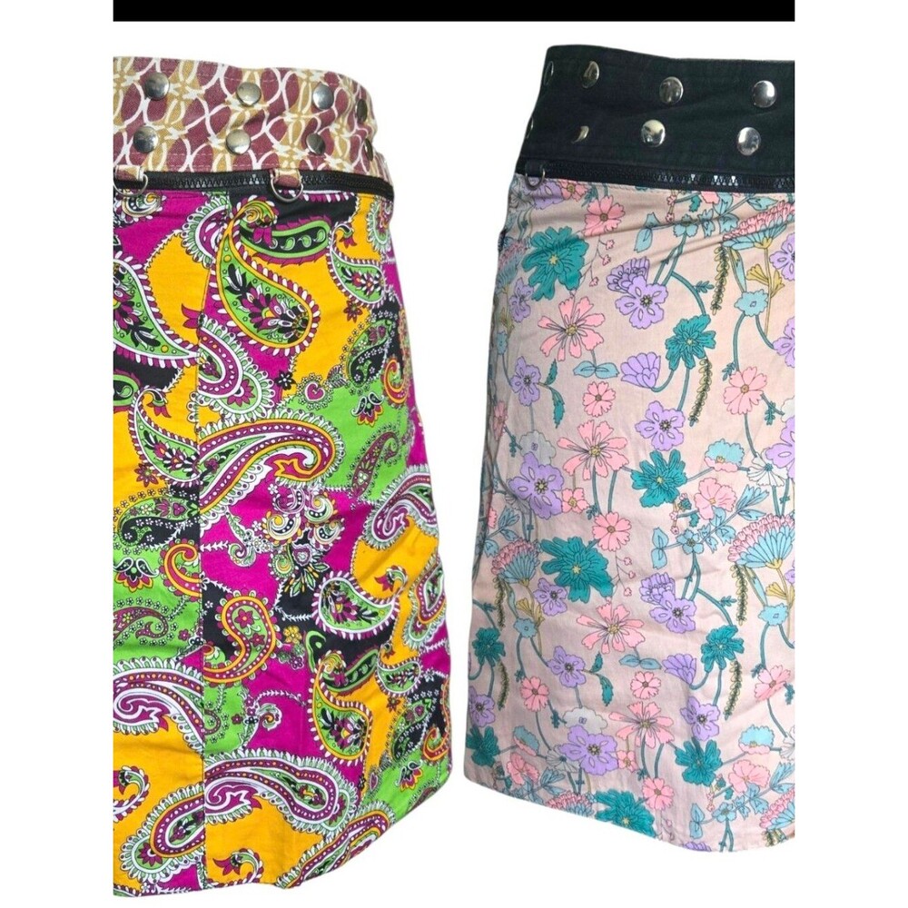 Zand Amsterdam Reversible 4-in-1 Wrap Mini Skirt | One Size Fits All